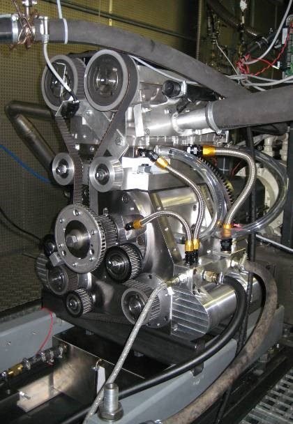 Einzylinder Forschungsmotor Motor Engine Test Bench Test Cell Prüfstand Innovation
